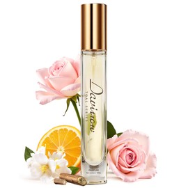 Davimono Parfum for Women (Grade: P), Gentle and Long-Lasting Fragrance, MlSS C0.C0, Jasmine Rose Orange Bergamot Patchouli, Feminine - 0.34 Fl oz Travel Size, NO.03