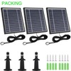 Uogw 3 Pack Solar Panel Charger for Arlo Ultra/Pro 4/5S