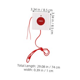 Mobestech Emergency for Elderly Personal Safety Alarm with Wall-Mounted Quick Activation