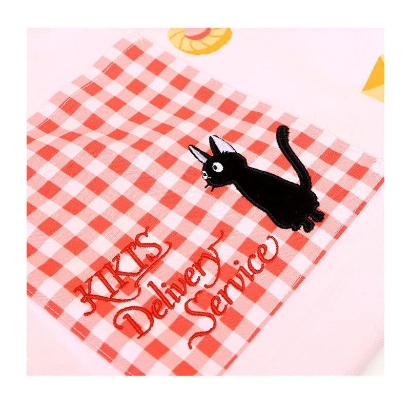 Marushin 1165013400 Studio Ghibli Kiki's Delivery Service, Jiji Orchid-type Apron,