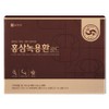 Chong Kun Dang Health Red Ginseng and Deer Antler Pill Gold 30p, 112.5g, 1 pack / 종근당건강 홍삼녹용환 골드 30p, 112.5g, 1개