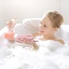6 piezas de esponja de baño puf de malla de