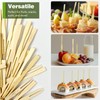 200-Pack Mini Wooden Fruit Forks – 3.46" Eco-Friendly Appetizers &