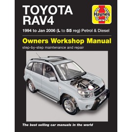 Toyota RAV4 (94 to Jan 06) (L to 55 reg) Petrol & Diesel: step-by-step maintenance and repair