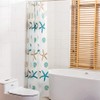 Meiosuns Shower Curtain Eco-Friendly Waterproof Bathroom Curtains Ocean Theme Semi