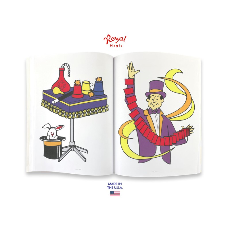 Royal Magic Coloring Book – Classic Magic Trick for Kids