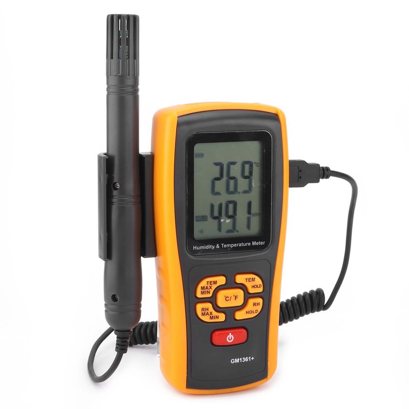 GM1361+ Electronic Thermometer Hygrometer Handheld Portable Temperature Humidity Meter