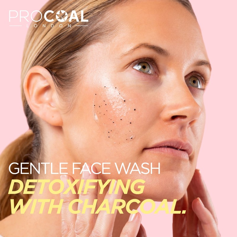 Glycolic Face Wash with Vitamin C by Procoal – Purifies,