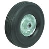 8" Solid Rubber Tire with Zinc Plated Rim 300 lbs.