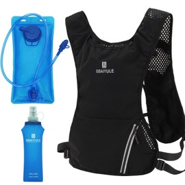 Running Hydration Vest for Women Men, Running Backpack Lightweight Hydration Pack With2L Bladder and 470ml Soft Flaskfor Hiking Trail Running Cycling Race Marathon Running