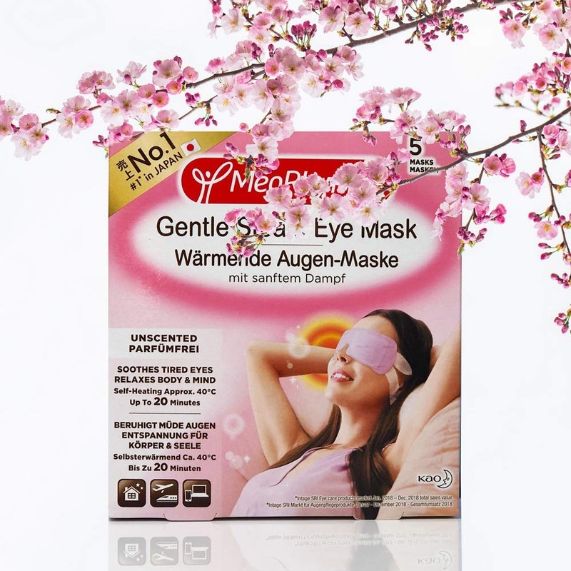 MegRhythm Warming Eye Mask - Pack of 5 - Gentle