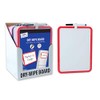 Just Stationery A4 Magnetic Dry Wipe Board - Assorted Colours