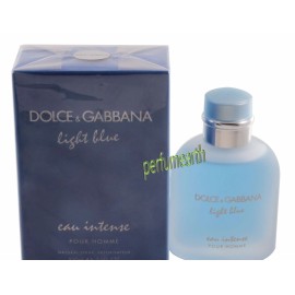 Dolce&Gabbana D & G Light Blue Eau Intense By D&G 6.7/6.8 oz Edp Spray For Men New In Box