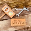 Bottle opener with spirit level dad Father's Day individual gift