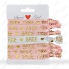 Pulseras Despedida Soltera Bride Damas Honor Rosa Bacheloret Rosa