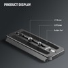 NEEWER 501PL Tripod Fluid Head Quick Release Plate Compatible with