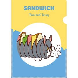 Tom and Jerry (EAT, EAT, EAT) Clear File A with Pockets IG4335
