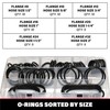 Captain O-Ring Flange Seal (SAE Code 61/62) Hydraulic O-Ring Seal