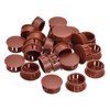 QUARKZMAN 22mm (55/64") Plastic Hole Plugs, Pack of 26 Flat