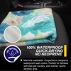 LoyaGour Back Seat Cover for Car Trucks Van SUV,Waterproof Rear