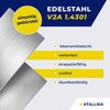ATALLIKA Stainless Steel Sheet 1 mm [Blank, 350 x 200
