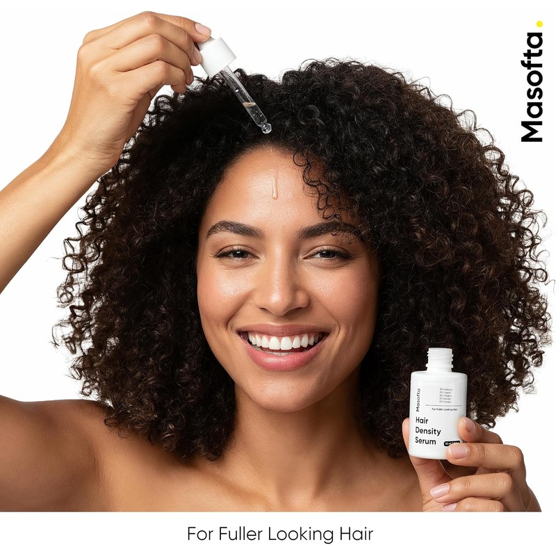 Sérum capilar Masofta para el crecimiento del cabello. Promueve el