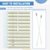 Bokon 4 Pcs Blinds Wand Replacement with Hook and Handle