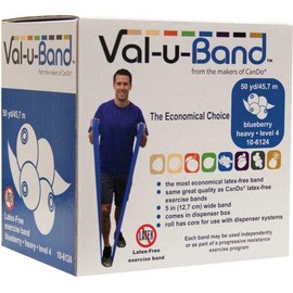 Val-U-Band Latex Free Exercise Band, Lime by Val-U-Band