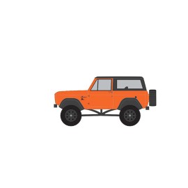 Greenlight 1967 FORD BRONCO CUSTOM (LOT #1267) 1/64 DIECAST CAR GREENLIGHT 37260C/48