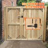 Mofeez Gate Corner Brace Bracket No Sag Kit for Shed