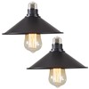 WOERFU 2-Pack E26 to E26 Screw-in Industrial Style Ceiling Lights