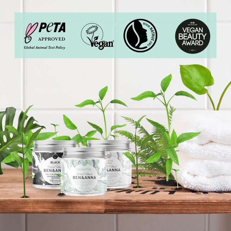 Ben & Anna Natural Care Organic Toothpaste Sensitive, 100 ml