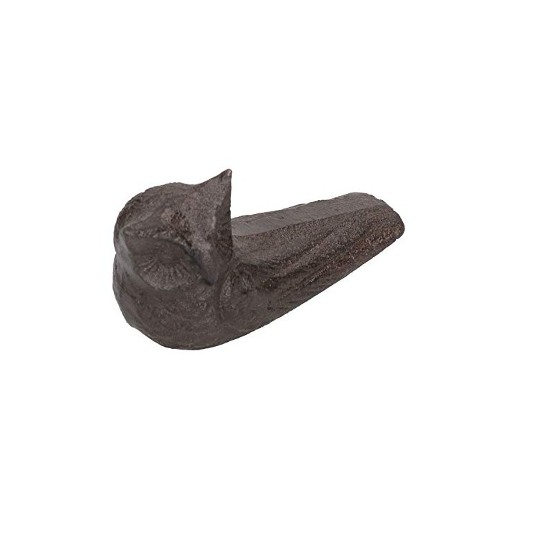 Owl Door Stop Cast Iron Doorstop Stopper Wedge Animal House