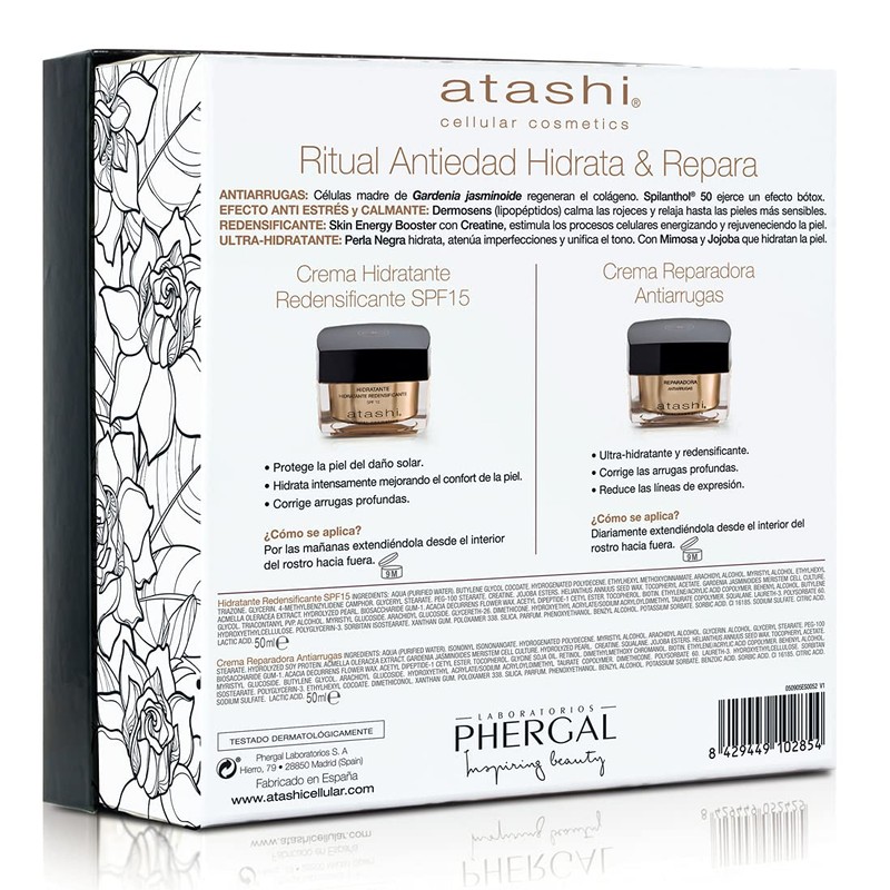 atashi Beauty Kit Anti-Wrinkle Day Cream + Anti-Wrinkle Repair Cream