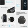 Homematic IP Smart Home Radiator Thermostat – Evo, Anthracite, Digital,