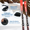Adjustable Ski Ties, 2 Pack Ski Belts, Ski Strap Fasteners,