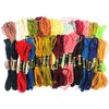 E FAST CE4 Embroidery Threads Pack of 50 Multiple Colour