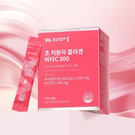 Vitamin Village 비타민마을 초 저분자 콜라겐 비타C 300 4박스 총120포 Vitamin Village Ultra Low Molecular Collagen Vita C 300 4 Boxes Total 120 Packs