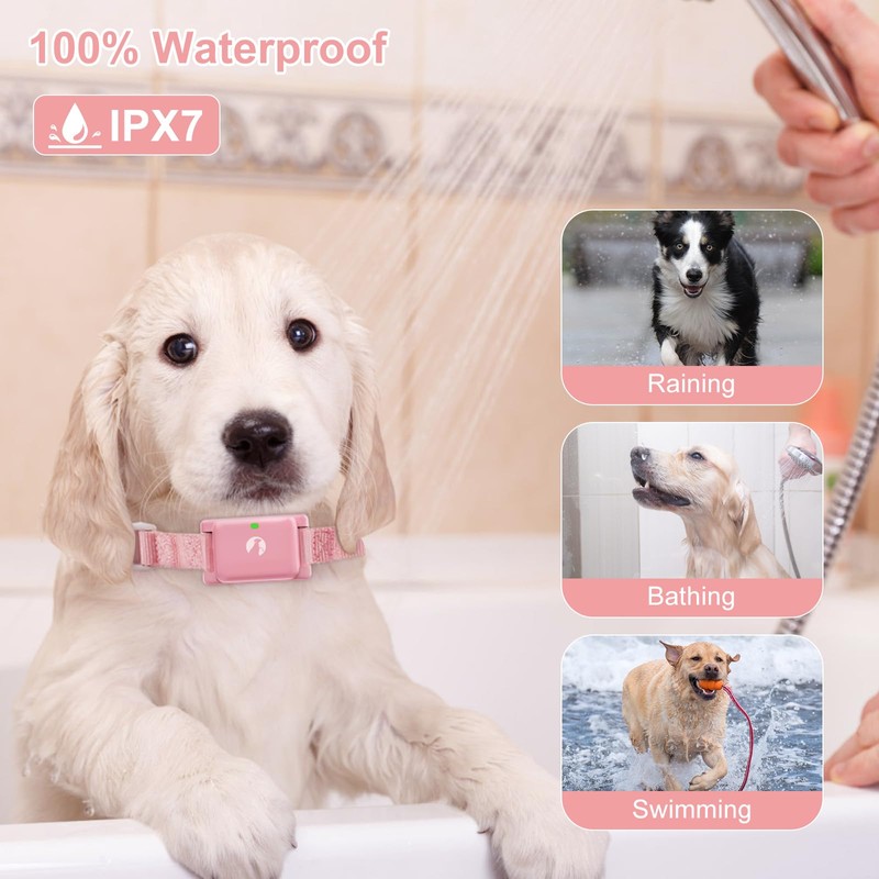 Pikabiu Dog Shock Collar with Remote Control 1800 FT, Adjustable