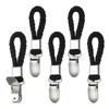 PATIKIL 5 Pcs Hanging Tea Towel Clips, 0.9" Width Braided