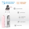 asobu Electrolyte Large Sports Water Bottle with Interchangeable Packet and