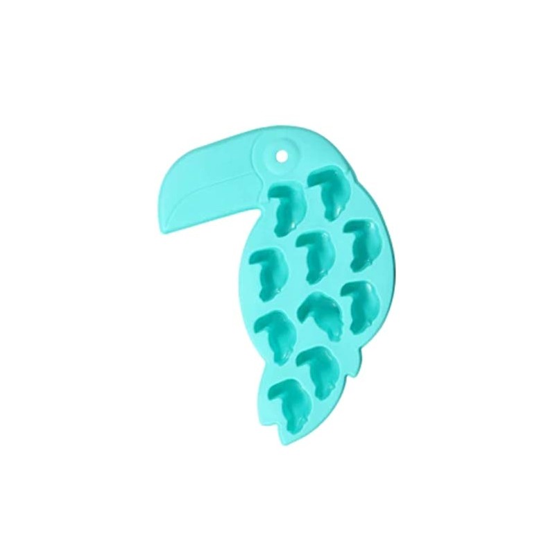 Silicone Tropical Ice Cube Trays- Flamingo, Tropical Bird and Pineapple