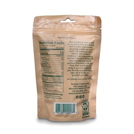 Honestly Cranberry - Unsweetened Dried Cranberries - no added sugars, juices, or oils (3 oz)