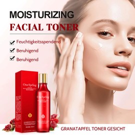 Granatapfel Fresh Replenishing Toner Granatapfel Toner Gesicht, Feuchtigkeitsspendendes Gesichtswasser, Moisturiser Rejuvenating Hydration, Anti-aging Toner, Moisturize & Strengthen Your Skin