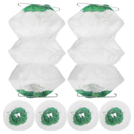 SUPVOX 3 Layer Propane Lantern: Accordion Shape Mantle:Lanterns Mantles Gas with 2 Install Clips for Outdoor Lantern Accessories-6PCS