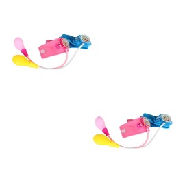 TOYANDONA Set of 4 Children's Educational Learning Toys for Children Children's Toys Toys for Blood Pressure Monitoring Simulation Blood Pressure Measurement Toy Blood Pressure Measure Family Doctor