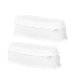 BIUDECO 2sets Nail Dipping Powder Box French Tip Kit Dipping Powder Container Manicure Supplies 2pcs*2