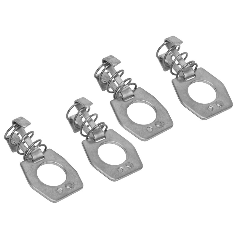 4 Pieces Water Heater Cam Lock Stainless Steel Door Cover