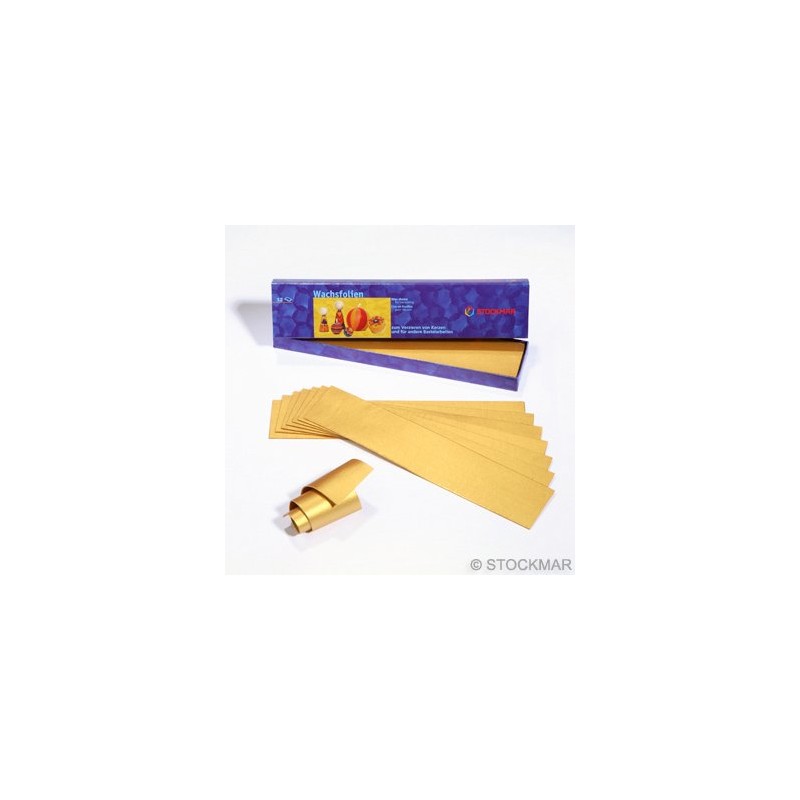 Stockmar Wax Films, Single Colours, 12 Films, 200 x 40