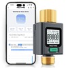 RESTMO Smart Water Flow Meter with Screen Backlight, APP Control